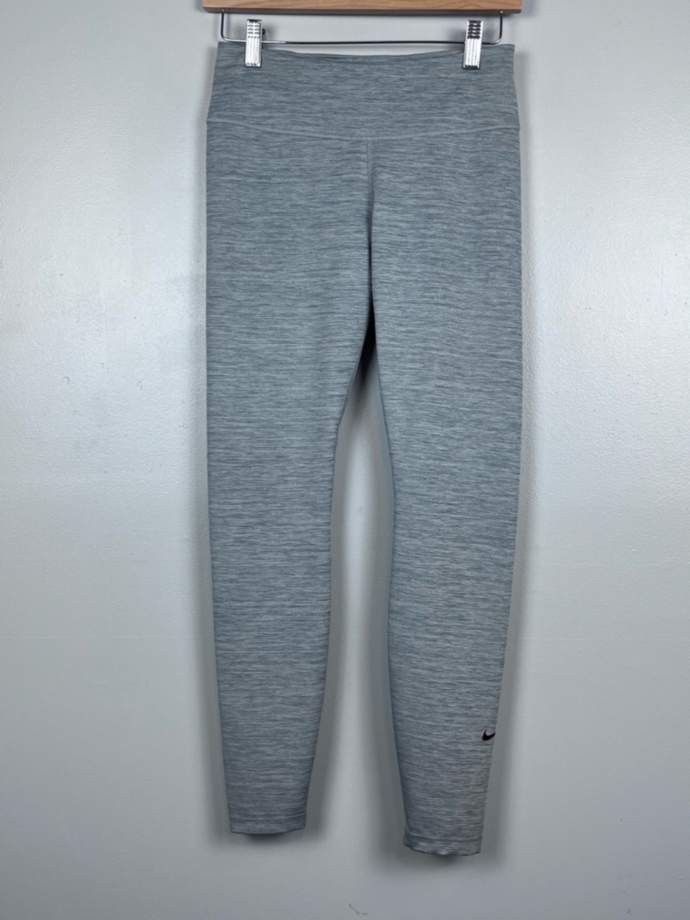 Nike Women's Dri-Fit Heathered Gray Athletic Leggings Size M; Activewear, Gym